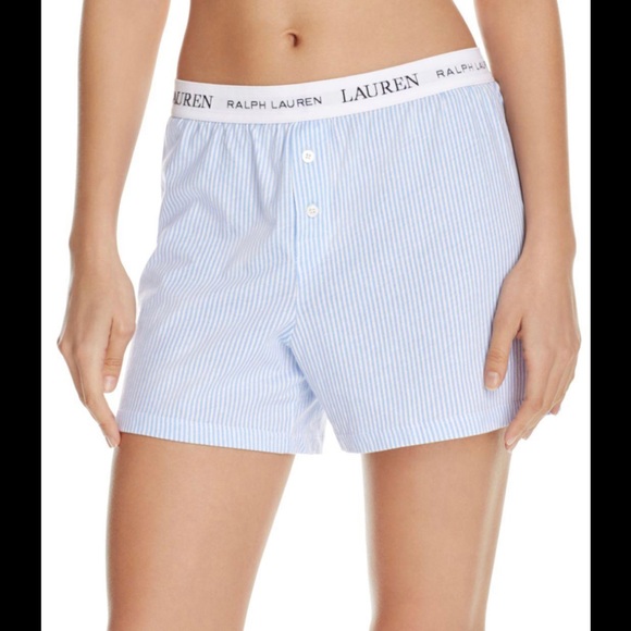 NWT Ralph Lauren Essentials Boxer Pajama Shorts L - Picture 4 of 7